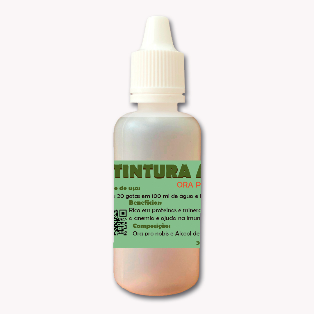 Tintura de Ora-Pro-Nóbis - Anemia e Imunidade